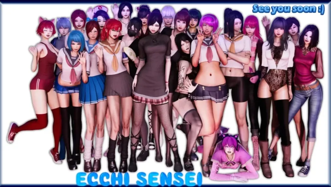 魔改整合版 情色导师 EcchiSensei 包含1-4季全内容 汉化版 魔改整合版+黑暗心灵补丁-MiGames | 游戏爱好者的港湾