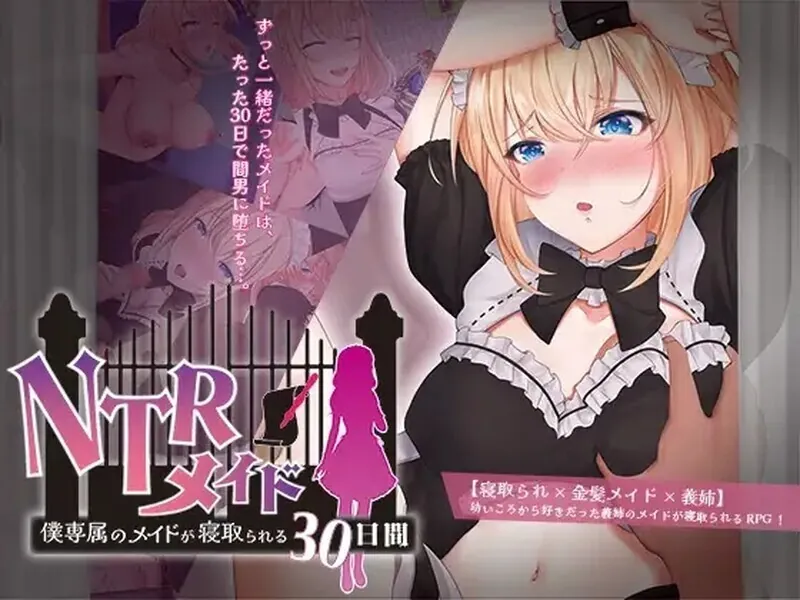 NTR女仆～我专属女仆被抢走的30天～ NTRメイド ～僕専属のメイドが寝取られる30日間～ AI汉化版-MiGames | 游戏爱好者的港湾