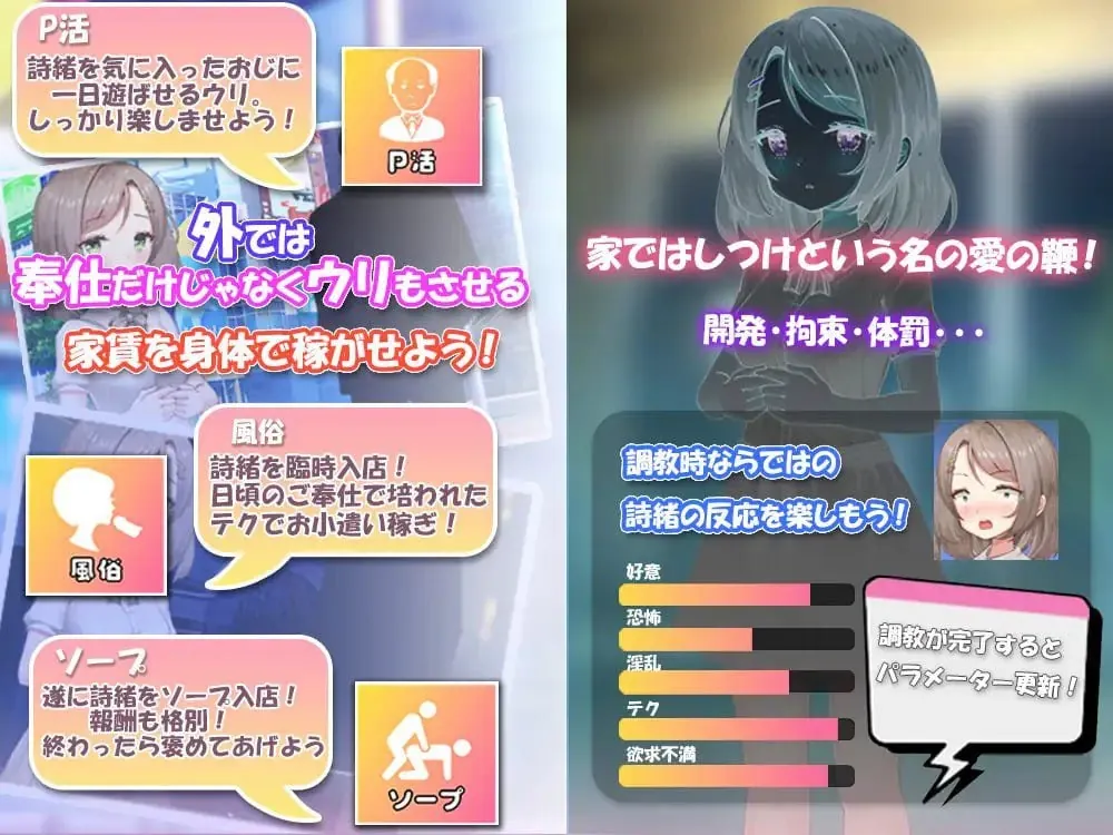 图片[1]-将纯真少女调教成我喜欢的模样～收留无家可归的少女并进行情色开发！宠爱还是欺凌全凭我的喜好～ - MiGames | 游戏爱好者的港湾-MiGames | 游戏爱好者的港湾